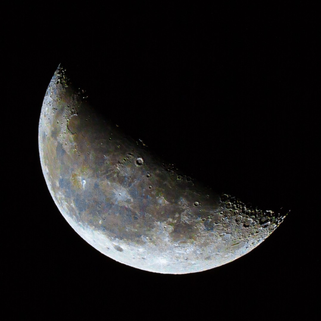 Waning Half-Crescent Color