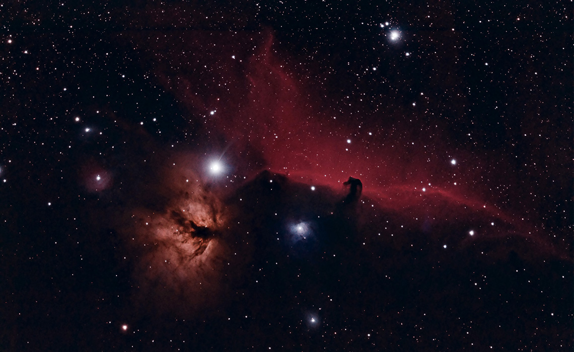 Horse Head and Flame Nebulas
