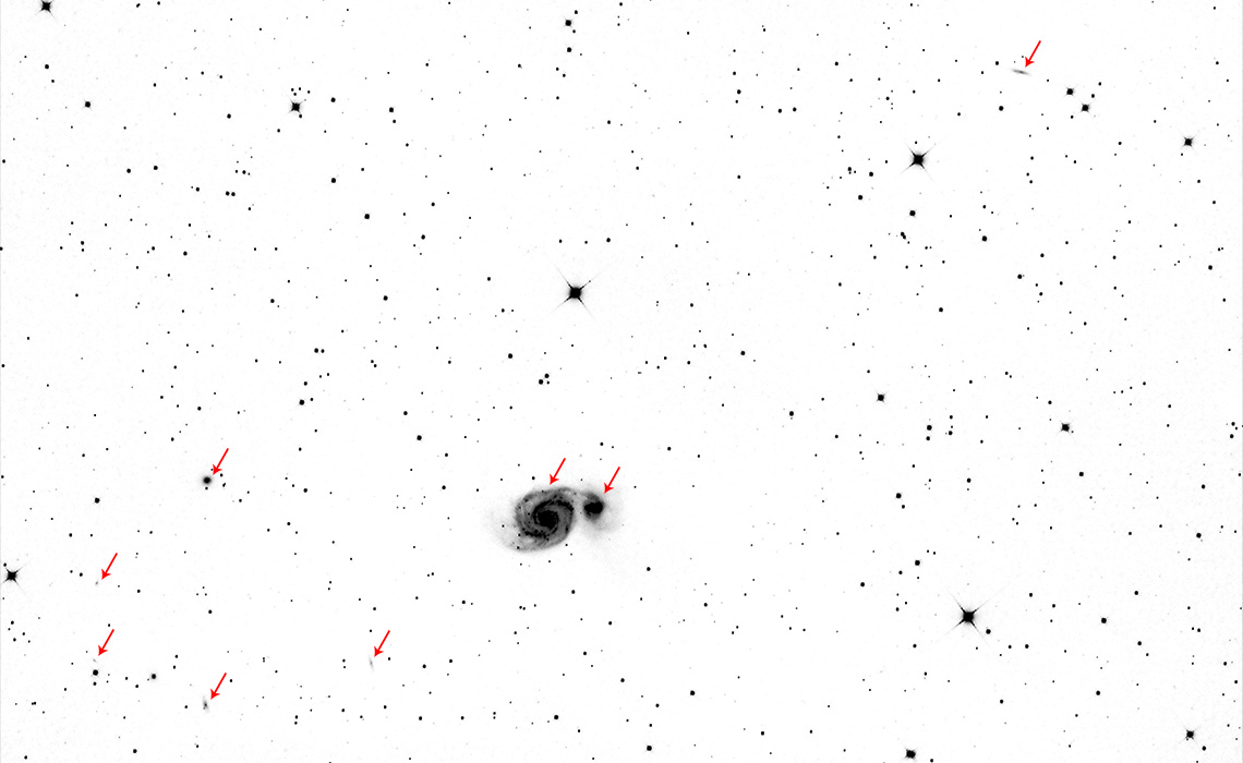 "Fuzzies" in M51