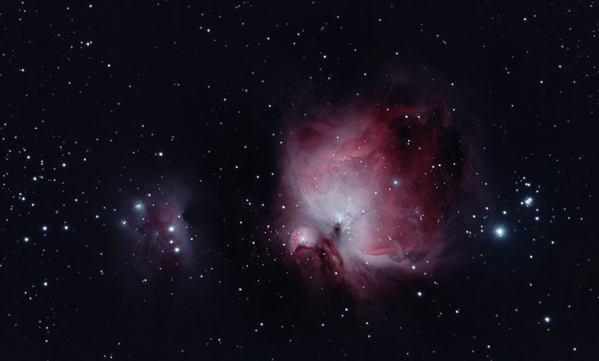 Orion Nebula and Running Man