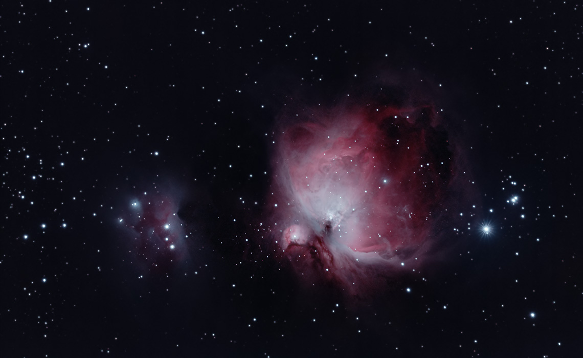 Orion Nebula and Running Man