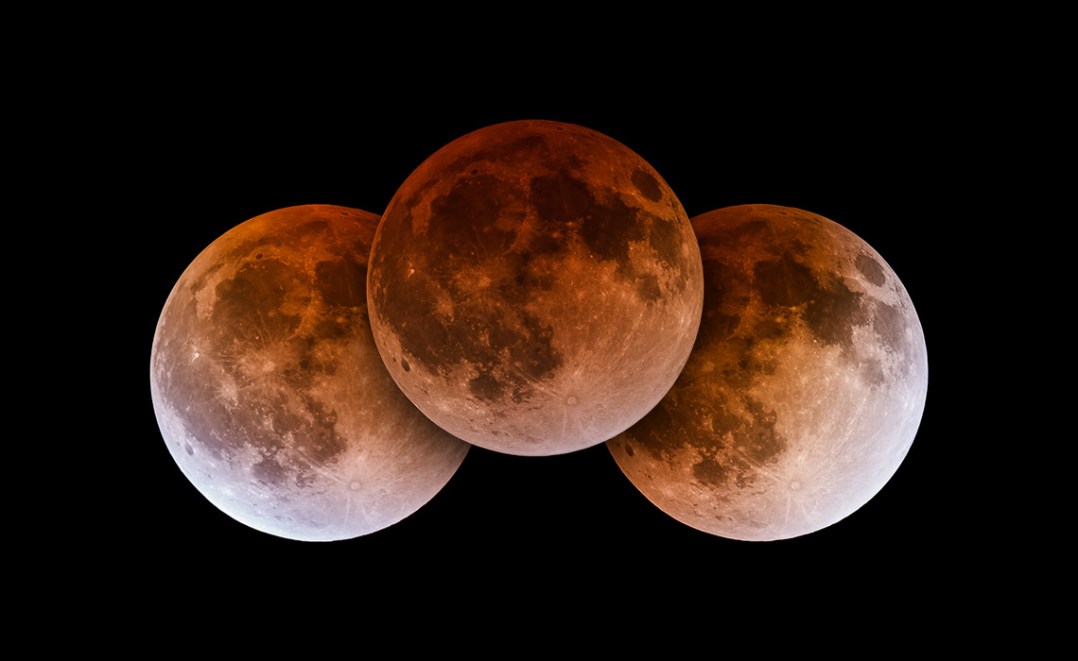 Total Lunar Eclipse April 2014 - Totality Triad Blog