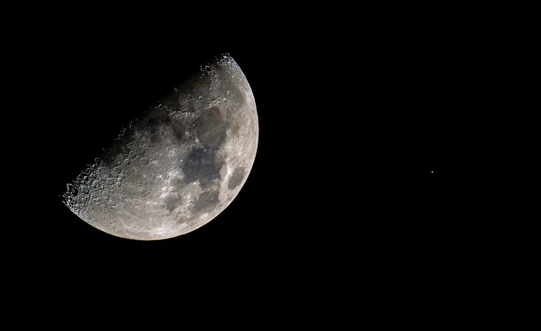 Moon-Mars Conjunction July 5, 2014
