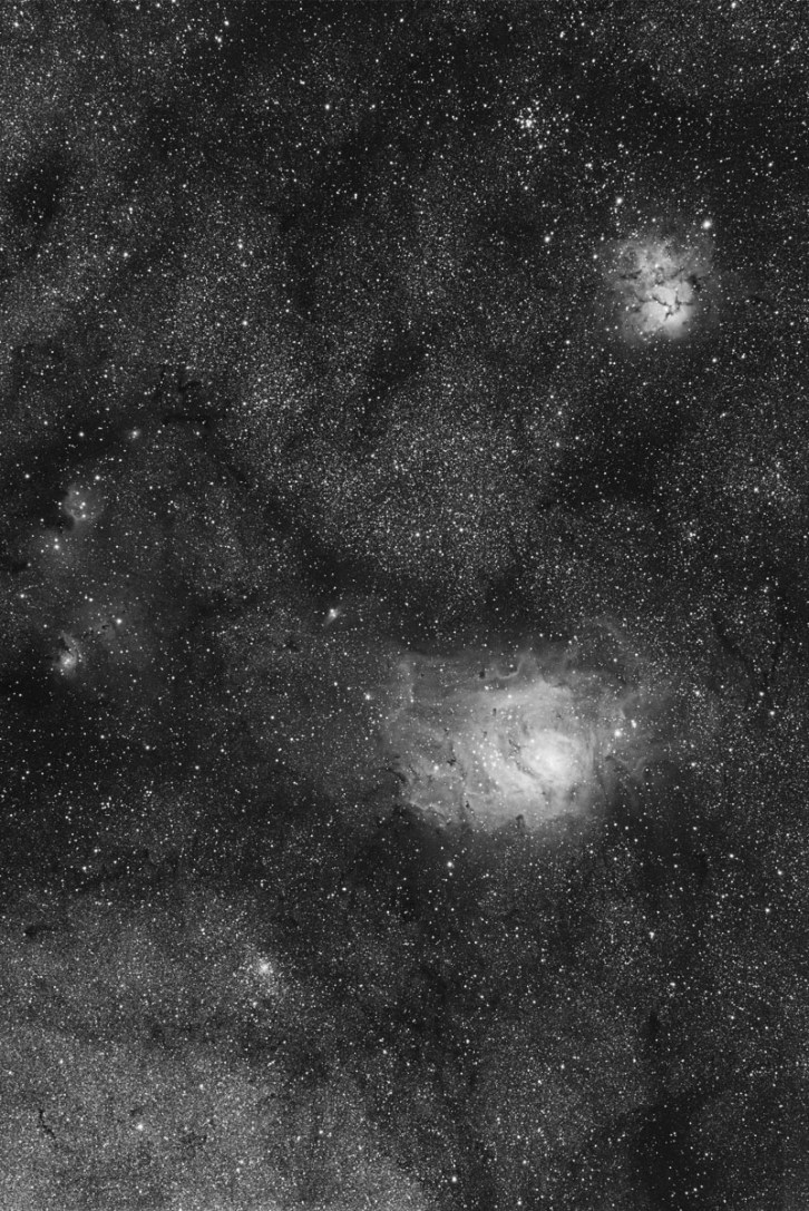 M20 & M8 - Grayscale (Visual Scale!)