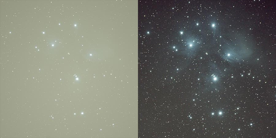 Pleiades_LPRealvsDark