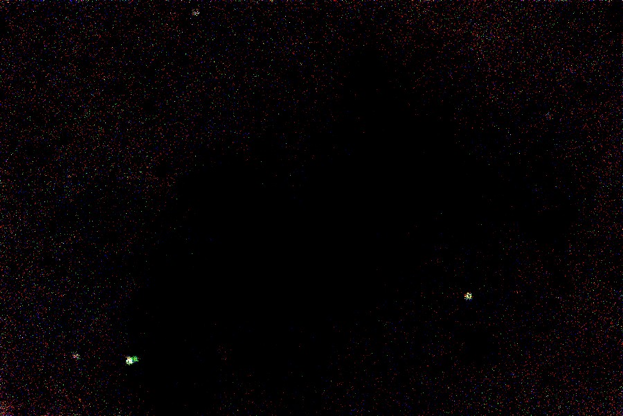 Clipped Background Pixels using low Target Background level